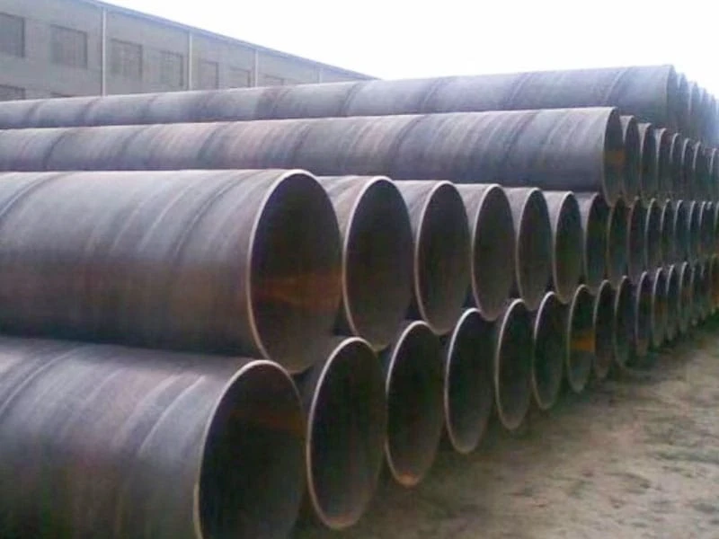 Spiral welded steel pipe