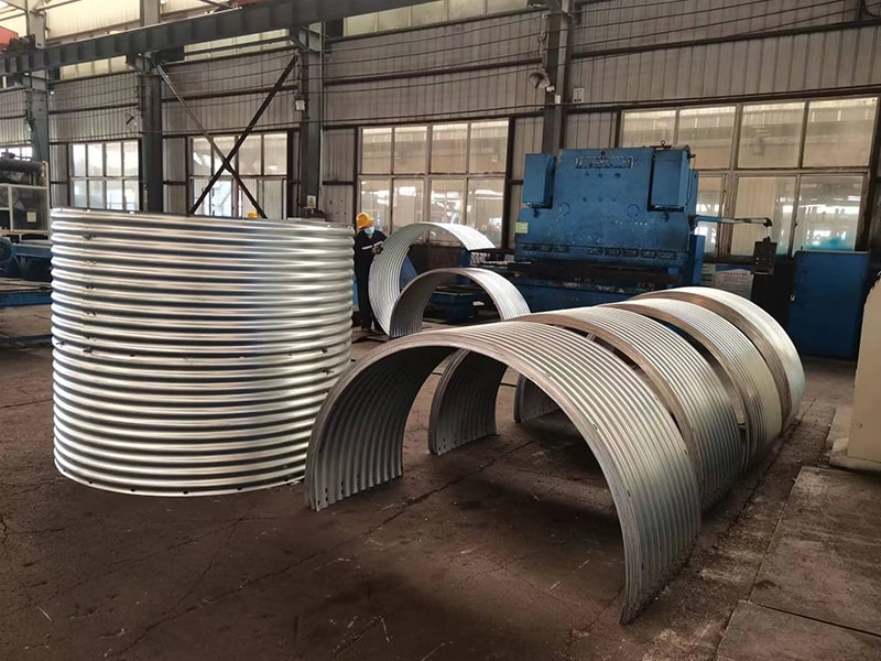 The introduction of Lucky Steel Factory’s Metal Culvert Steel Pipe