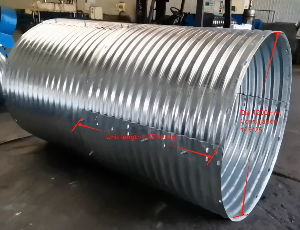 Corrugated Steel Pipe 