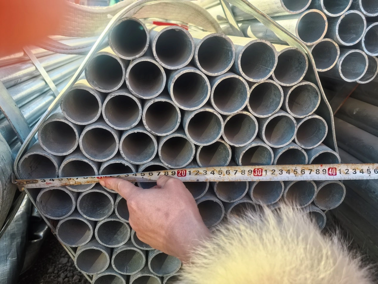 Galvanized welded steel pipe for low-pressure fluid transportation (GB/T3091-1993) 