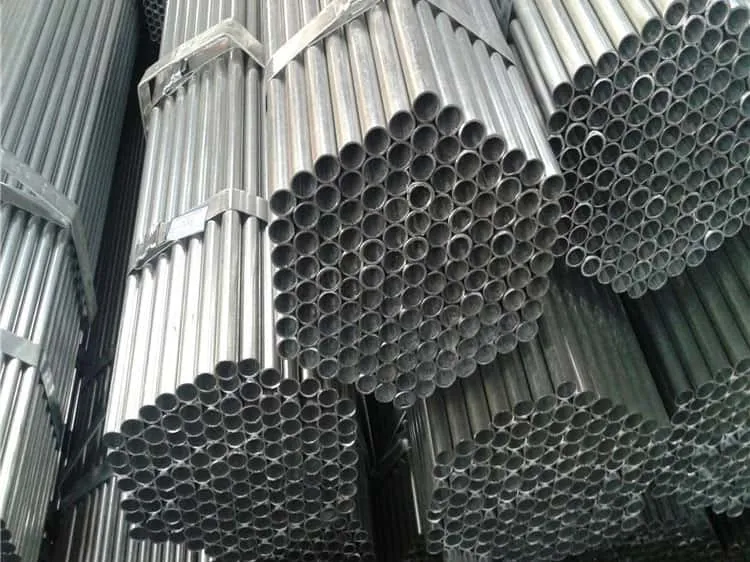 Hot dipped galvanized steel pipe pipe for green house