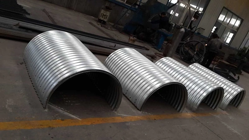 New production plan: GI Corrugated Culverts pipes New production plan: GI Corrugated Culverts pipes