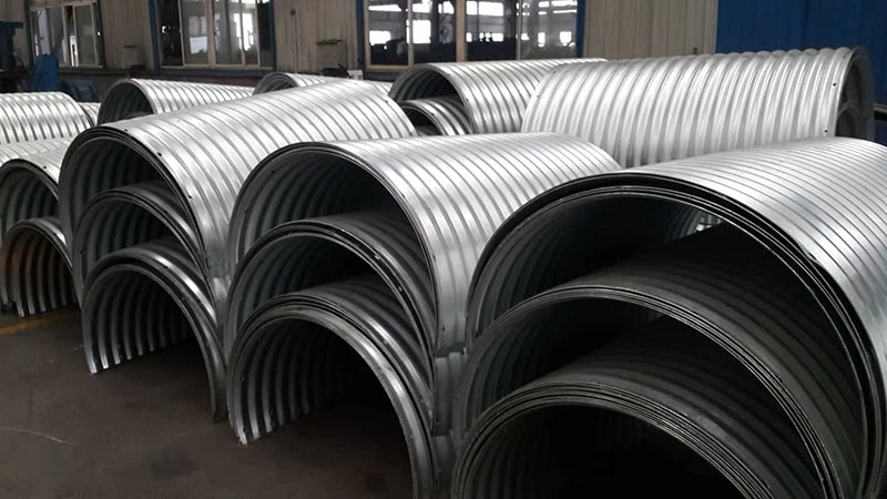 New production plan: GI Corrugated Culverts pipes New production plan: GI Corrugated Culverts pipes