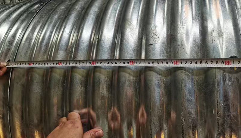 New production plan: GI Corrugated Culverts pipes 