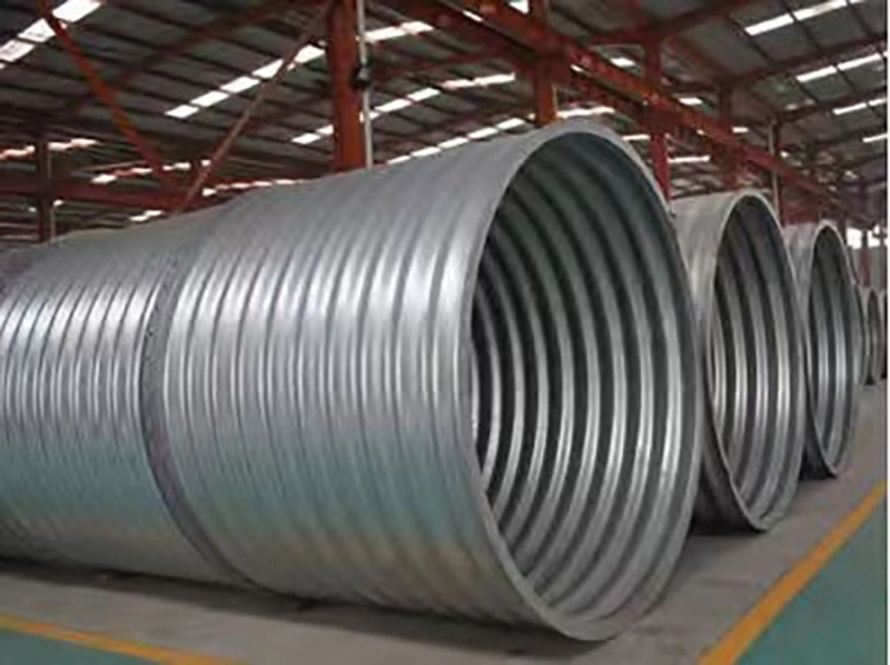 The construction plan for corrugated pipe culverts can follow the following process