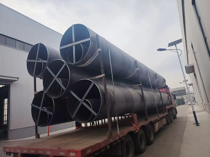 Spiral welded steel pipes