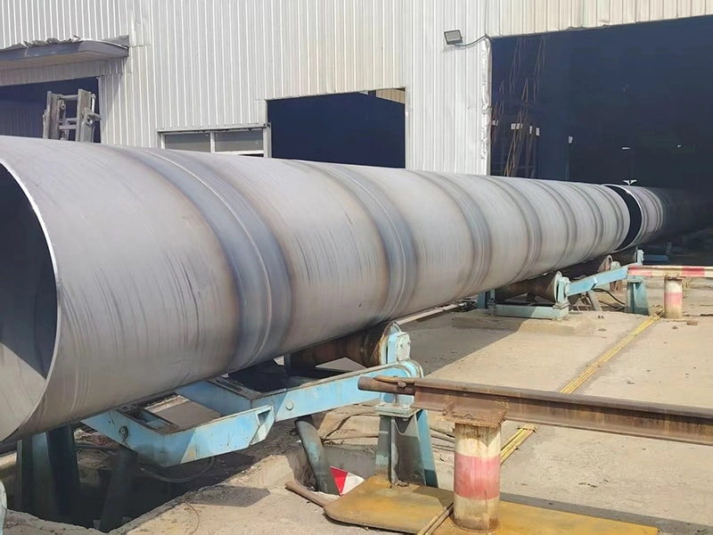 Spiral welded steel pipes