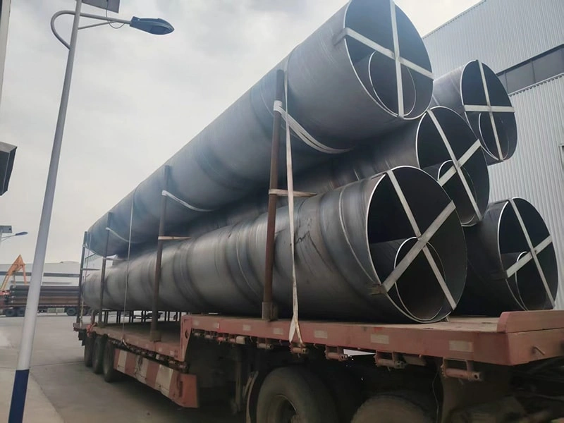 Spiral welded steel pipes