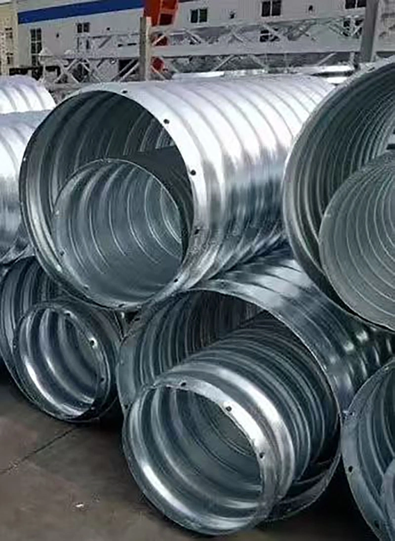 The structural types of corrugated steel pipe The structural types of corrugated steel pipe