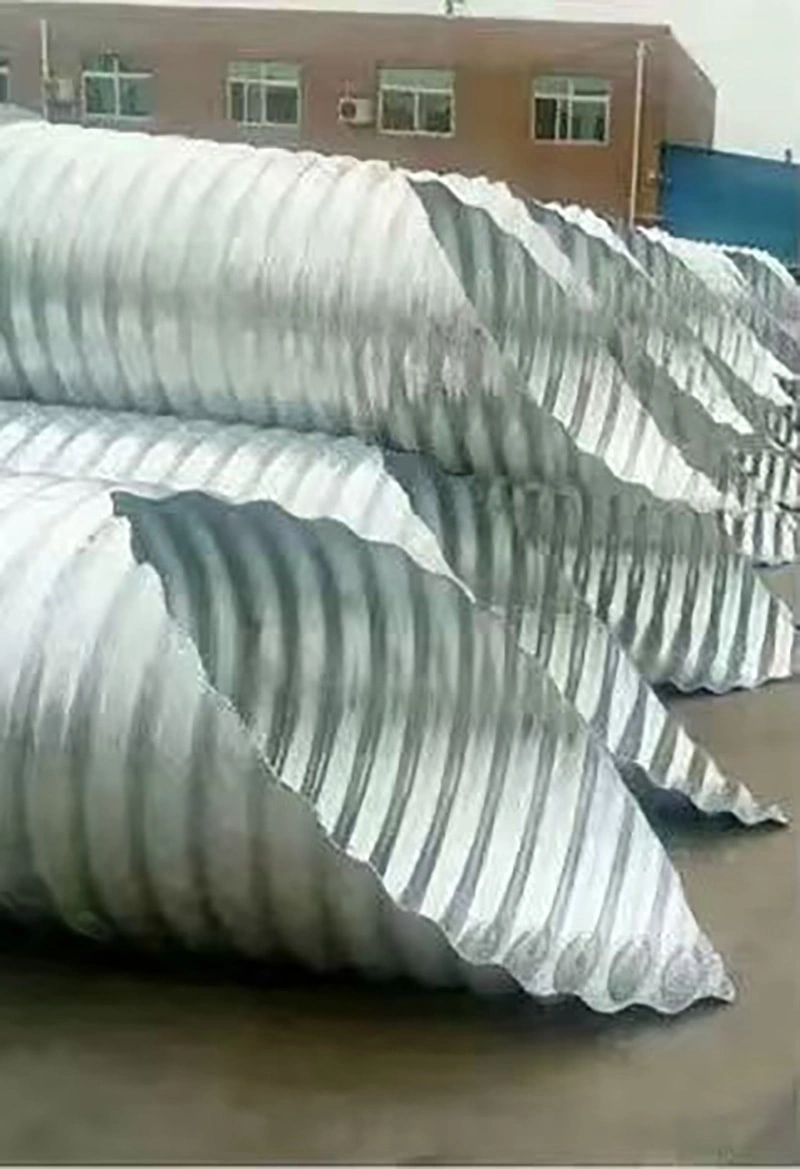 The structural types of corrugated steel pipe The structural types of corrugated steel pipe
