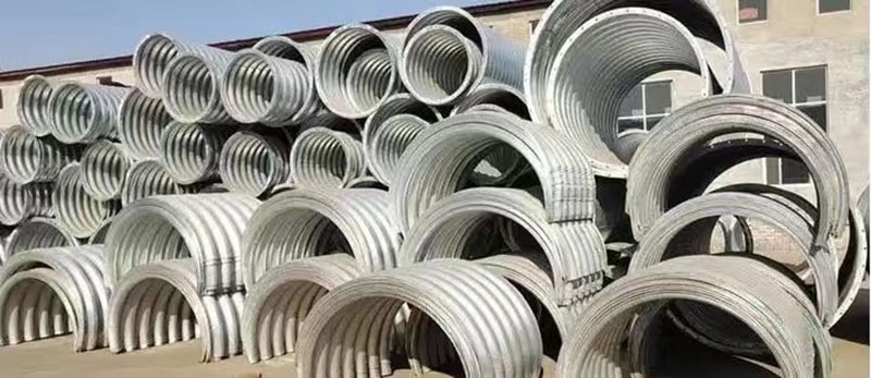 The structural types of corrugated steel pipe The structural types of corrugated steel pipe